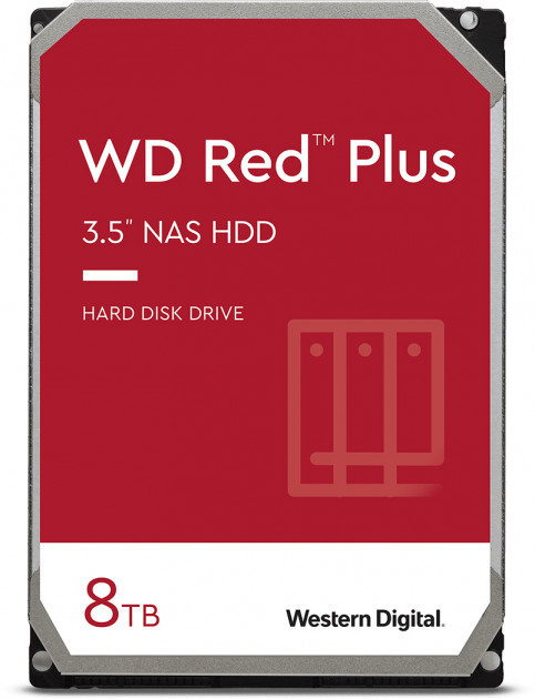 

Жесткий диск 8 TB WD Red Plus (WD80EFBX)