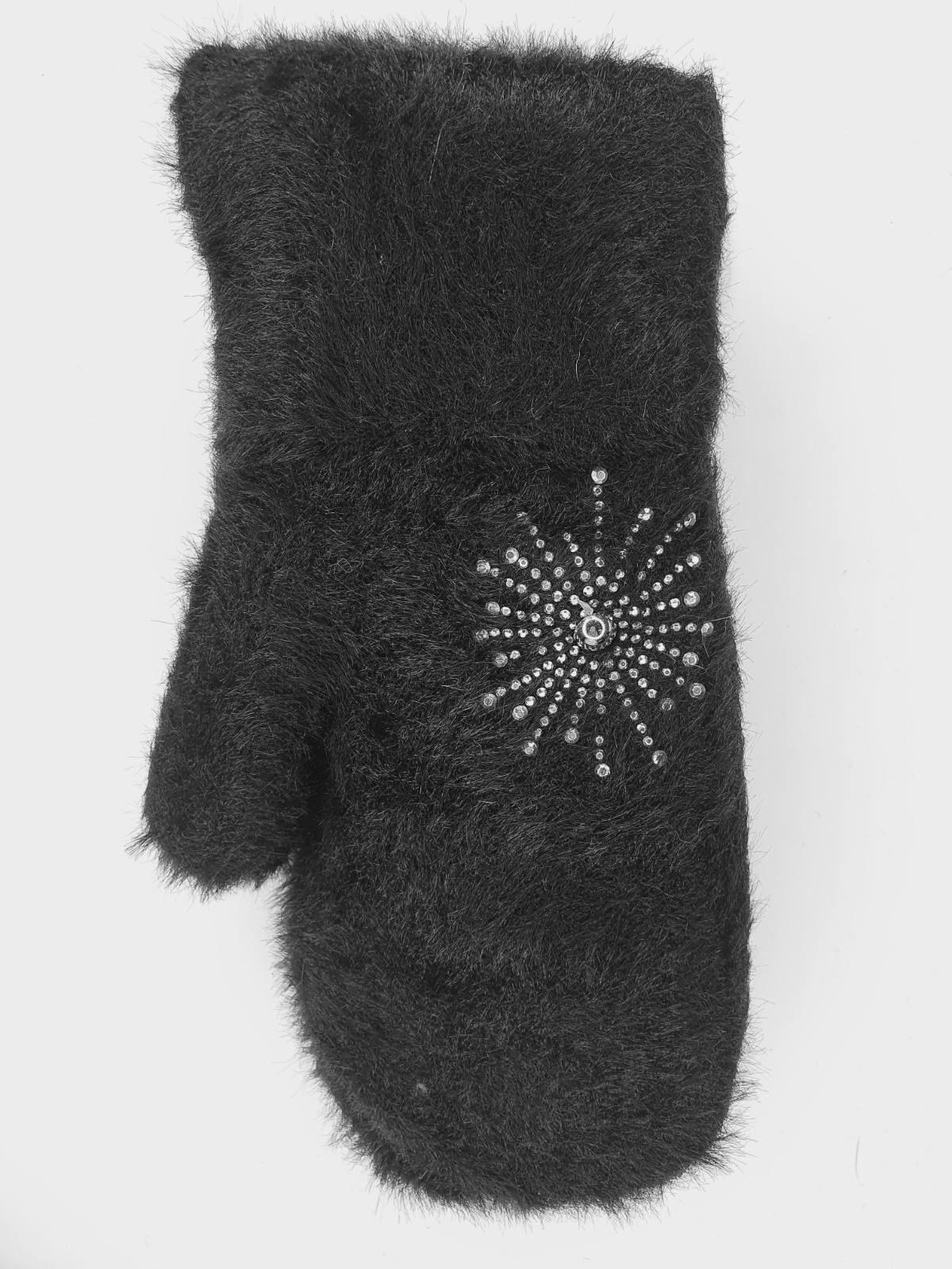 

Варежки Корона E6354 xl (22см)(р) черный