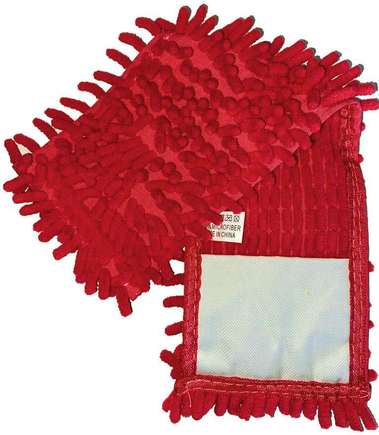  для швабры Eco Fabric из микрофибры лапша Красная (EF-1000-R .