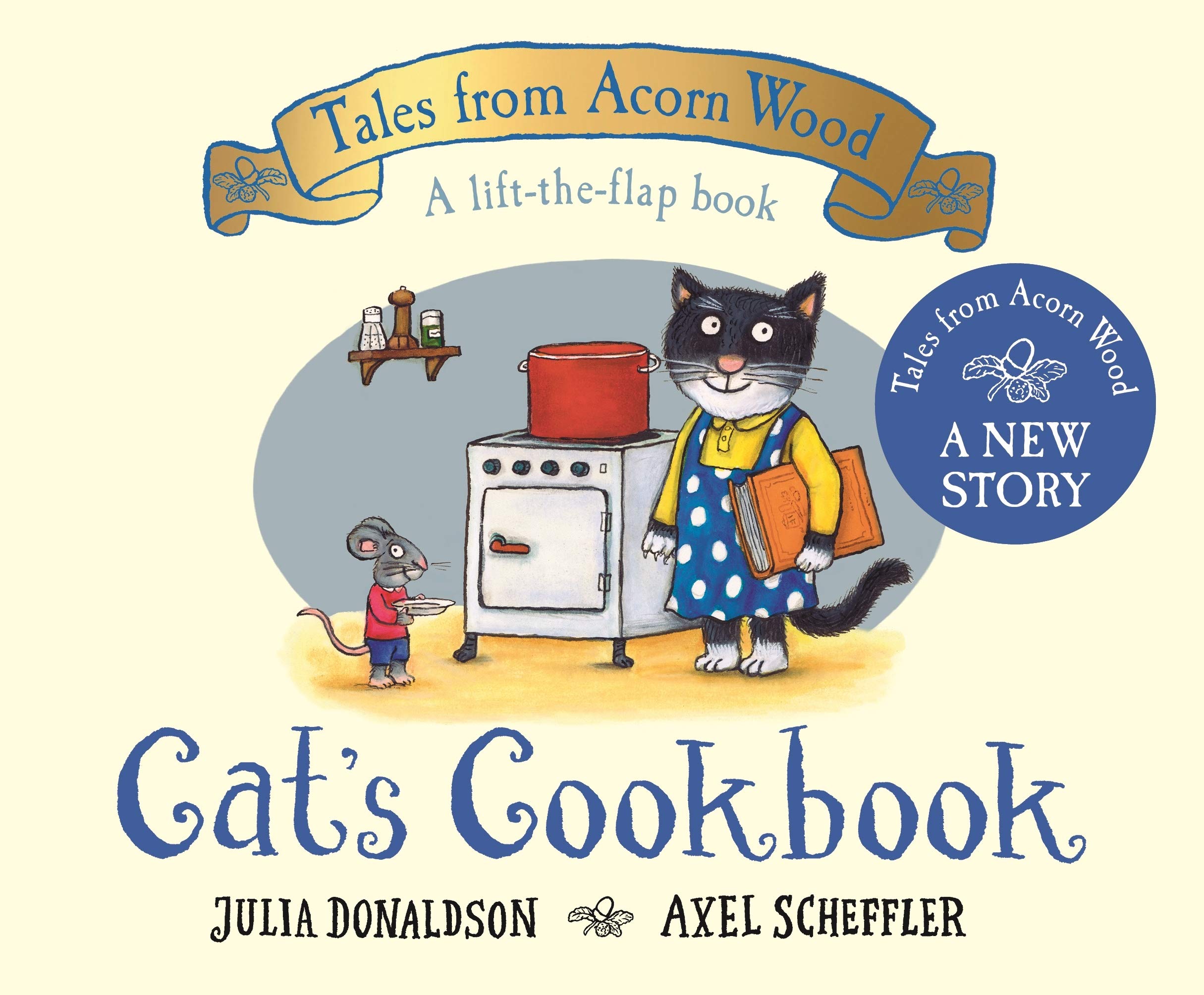 

Книга на английском языке Cat's Cookbook (Board Book) от автора Julia Donaldson, Axel Scheffler и издательства Macmillan из Великобритании