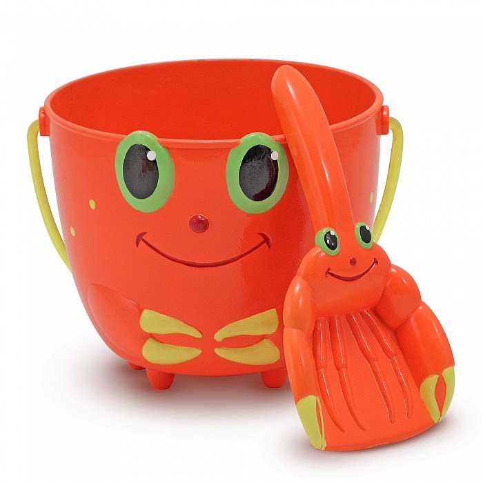 

Ведро с лопаткой Clicker Crab Мистер Краб Melissa & Doug MD6400