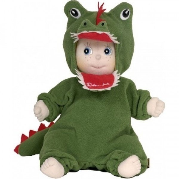 

Мягкая кукла Crocodile. ARK Крокодильчик 36 см Rubens Barn 90037