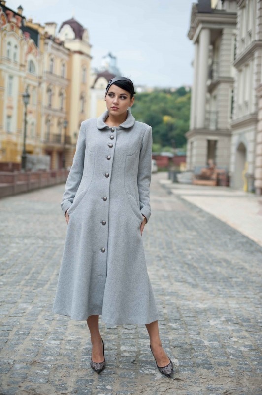 

Пальто GOLDA  сірий GLD0135, Пальто GOLDA 46 сірий GLD0135