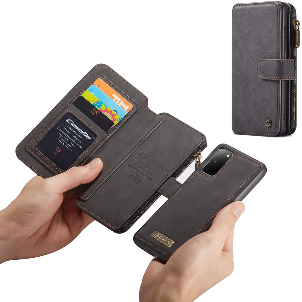 

Чехол-кошелек CaseMe Retro Leather для Samsung Galaxy S20 Plus