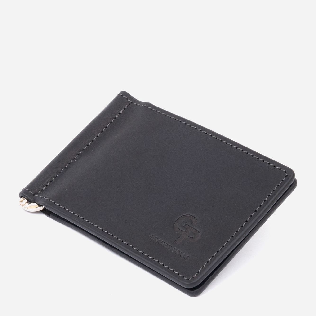 

Мужское портмоне кожаное Grande Pelle leather-11294 Черное