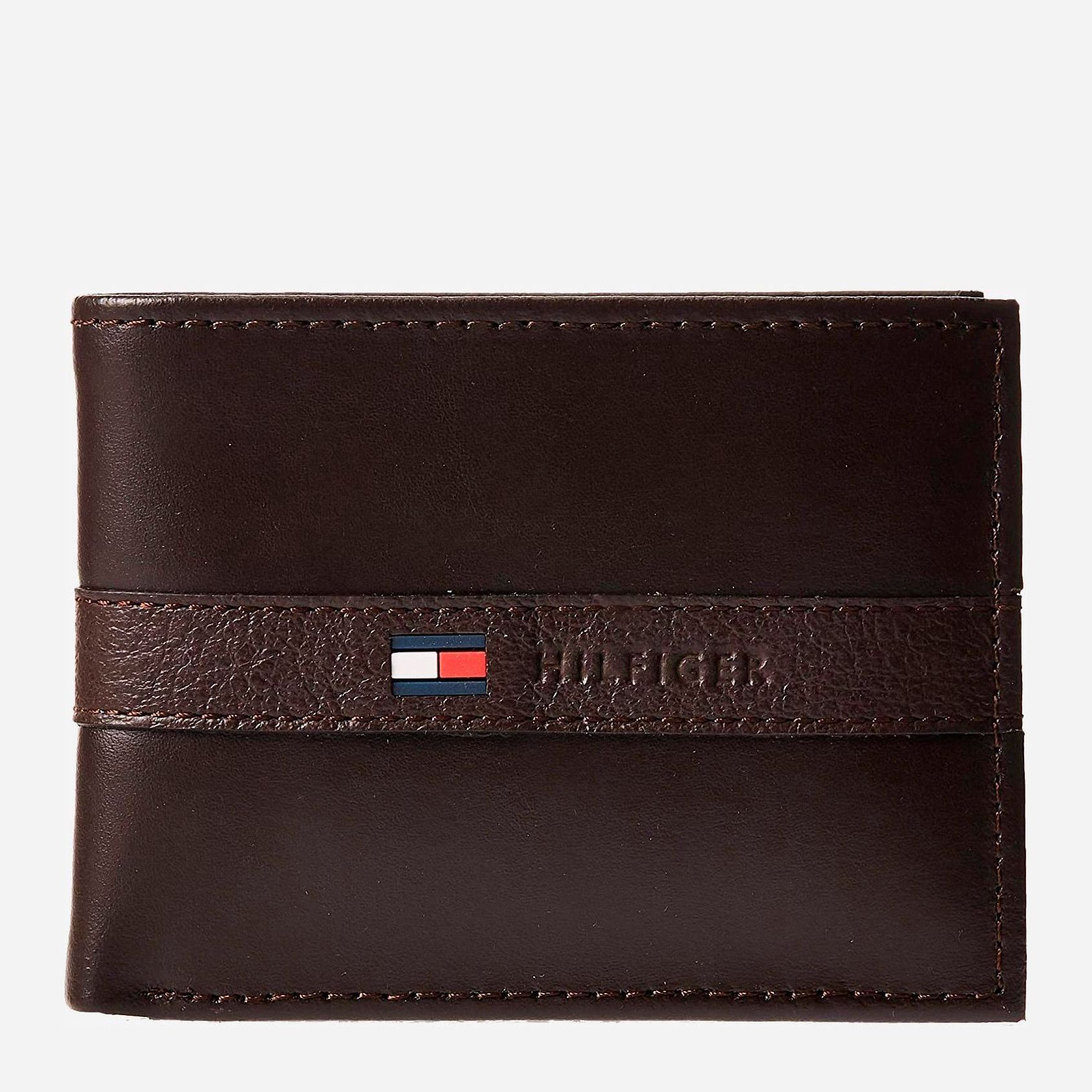 

Кошелек мужской кожаный Tommy Hilfiger 669589272 Коричневый