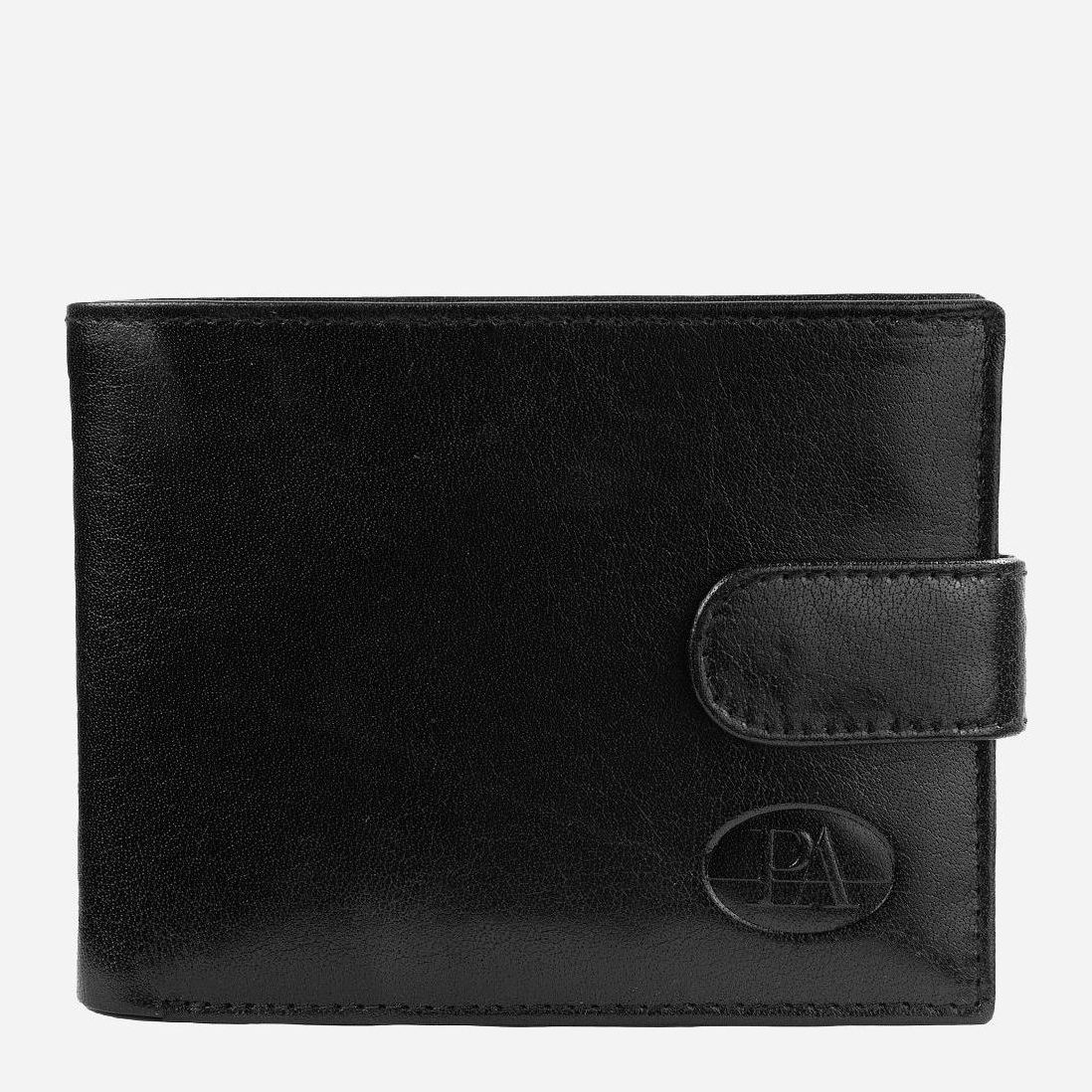 

Мужское портмоне кожаное PA DNKPW012L-BTU-black Черное