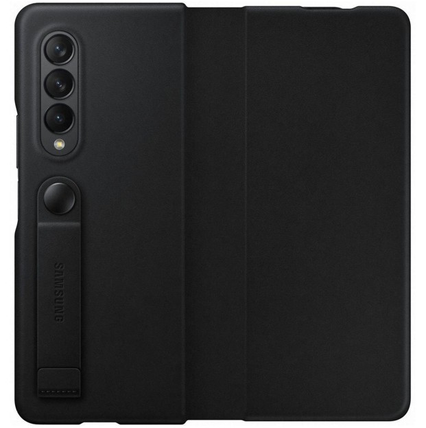 

Кожаный чехол книжка Leather Flip Cover Samsung Galaxy Z Fold 3 5G EF-FF926 black