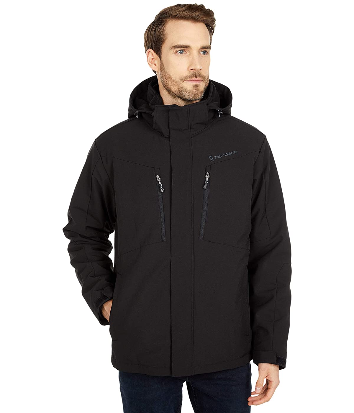 

Куртка Free Country Softshell Systems Jacket Jet Black, M (46)