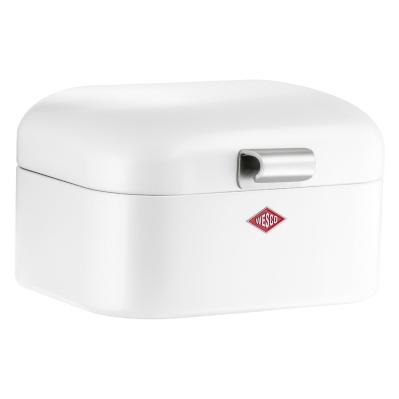 

Емкость для хранения металлическая Wesco Mini Grandy 18*12 см белая 235001-01