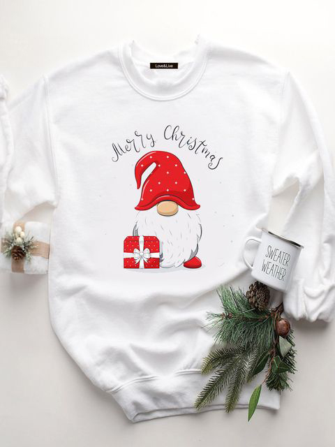 

Свитшот Love&Live Christmas present LLP01148  Белый, Свитшот Love&Live Christmas present LLP01148 XL Белый