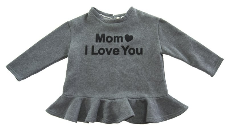 

Туника Mini Molly 98-110 Серый (MMdress mom grey 98-110)