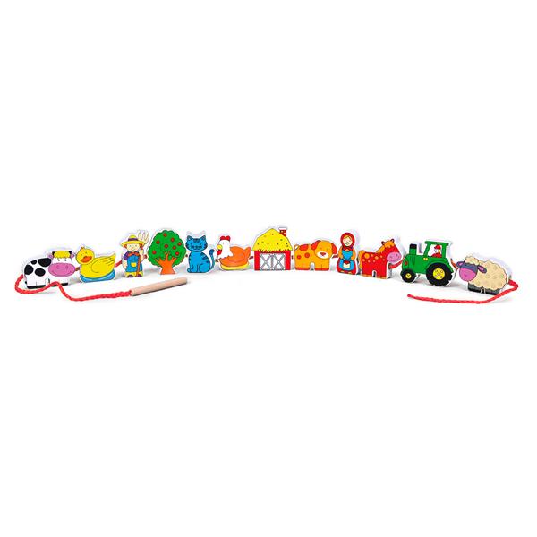 

Дерев'яна шнурівка Viga Toys Ферма (5954821)