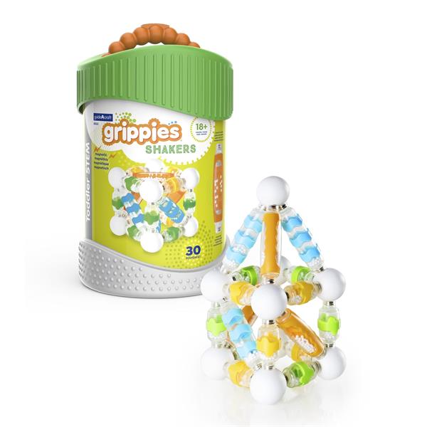 

Магнітний конструктор Guidecraft Grippies Shakers, 30 деталей (G832221)