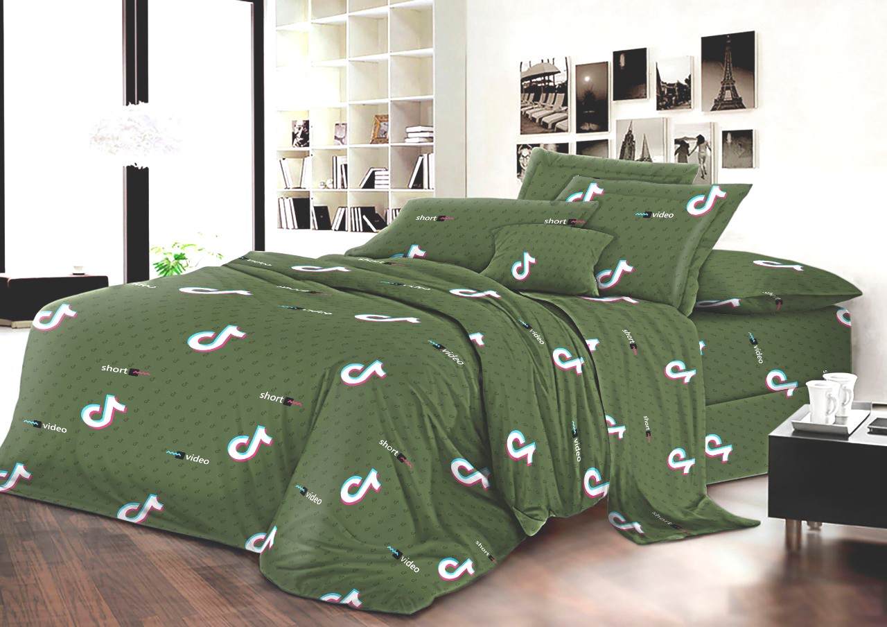 

Простынь MirSon Бязь 17-0399 TikTok Green 200х220