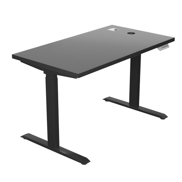 

Стіл з регульованою висотою E-TABLE UNIVERSAL Графит Чорний (1210х675х36)