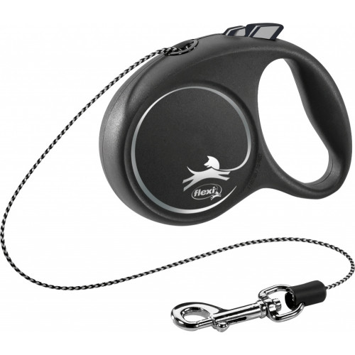 

Поводок-рулетка Flexi BLACK DESIGN XS для собак, 3 м, до 8 кг, черный