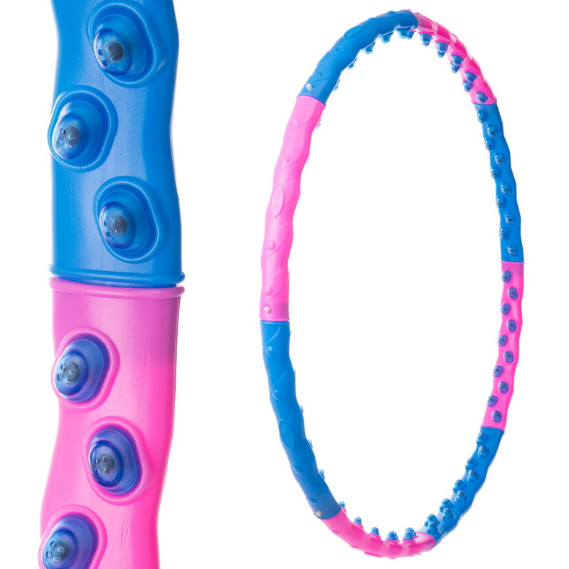 

Массажный обруч разборной Hula Hoop DOUBLE GRACE MAGNETIC d-105см JS-6008