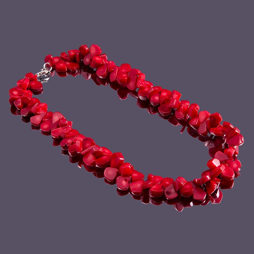

Бусы коралл (бс-крл-057)