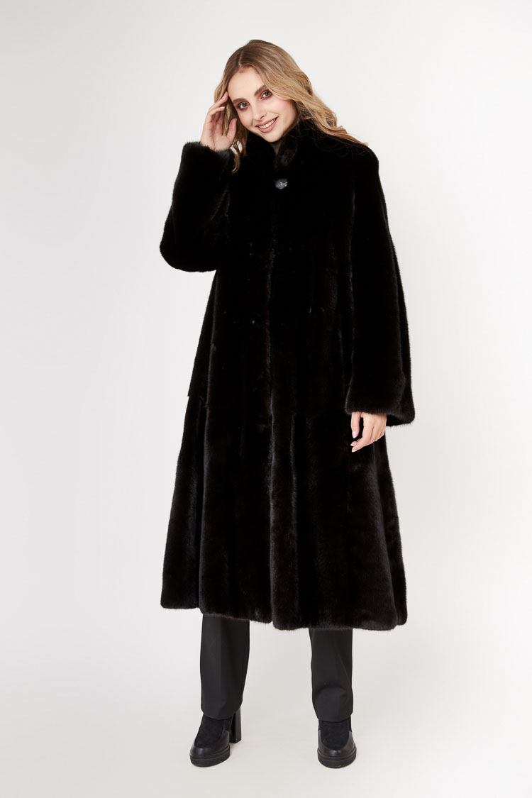 

Шуба Karamitsos E-17/120  Black 227610005, Шуба Karamitsos E-17/120 XL Black 227610005