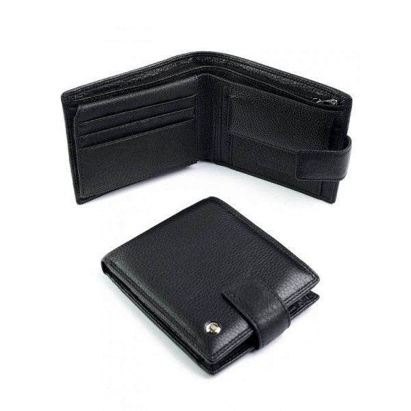 

Мужское портмоне кожаное PortMan 7504 Black