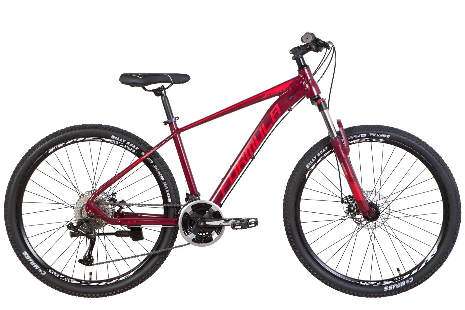 

Велосипед AL 27.5" Formula ZEPHYR 2.0 AM DD 2022 (красный (м)) Formula OPS-FR-27.5-144