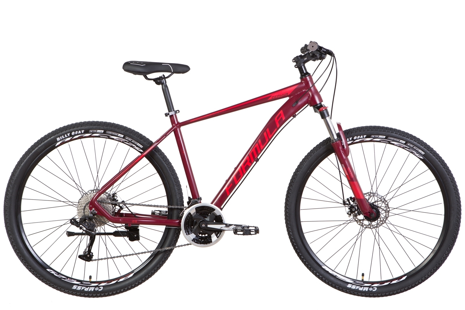 

Велосипед AL 29" Formula ZEPHYR 2.0 AM DD 2022 (красный (м)) Formula OPS-FR-29-182