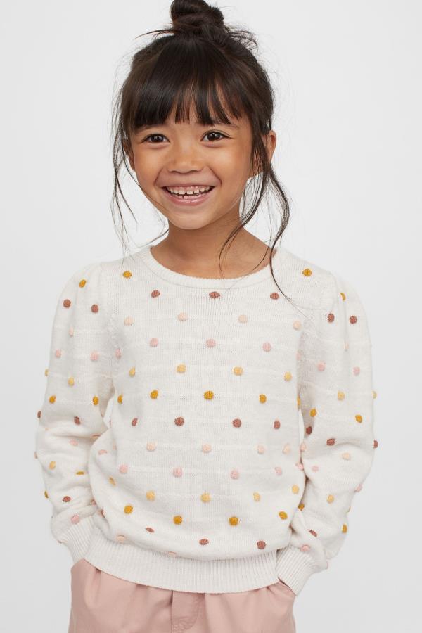

Кофта светр H&M д5643 масляний 134-140