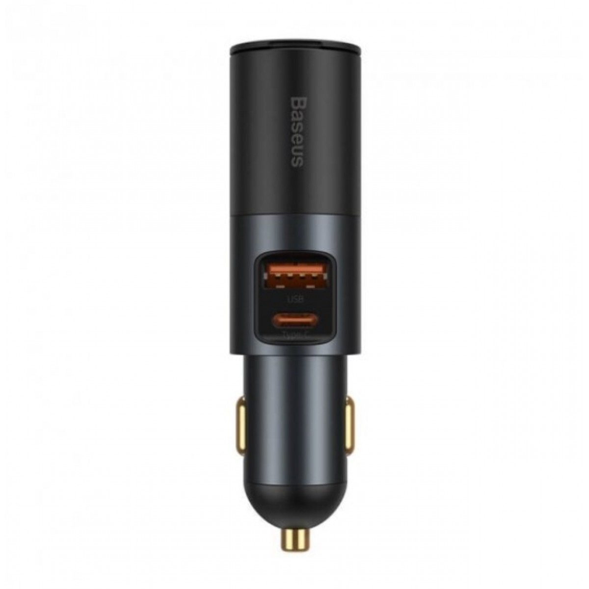 

Автомобильное зарядное устройство Baseus Share Together Fast Charge Car Charger with Cigarette Lighter Port U+U 120W Gray