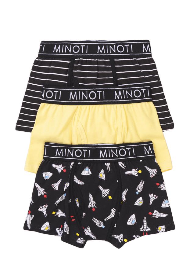 

Труси боксери Minoti х5992 кольорові, набір з 3 од. 128-134