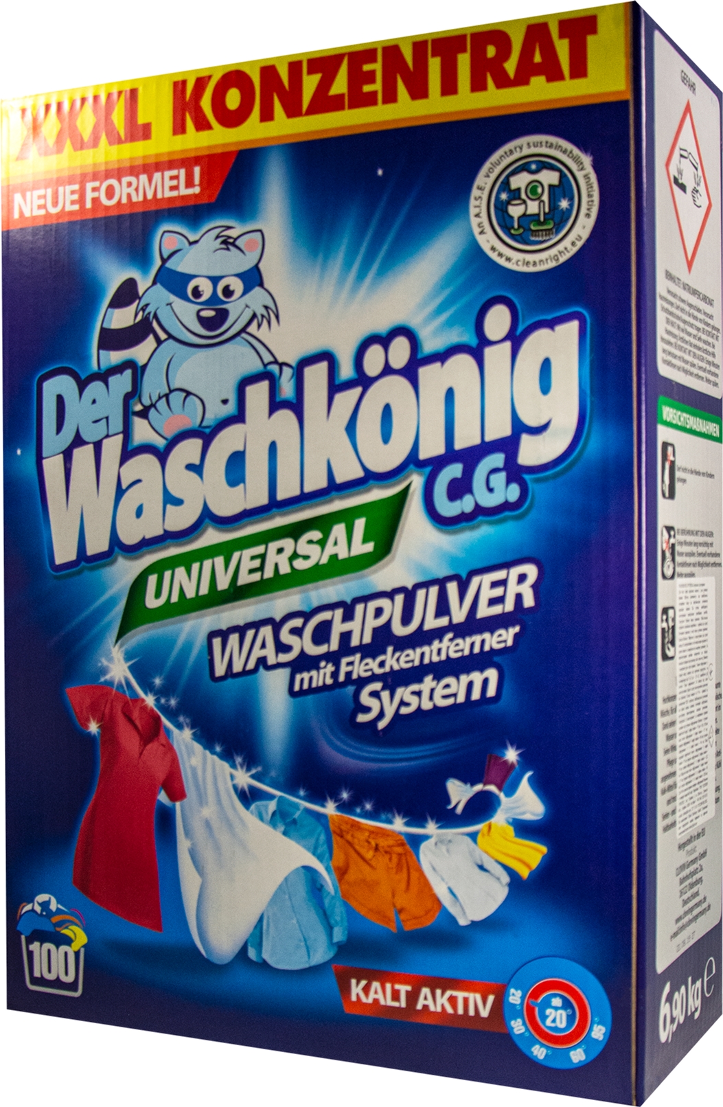 

Концентрированный порошок для стирки Waschkonig Universal 6.9 кг