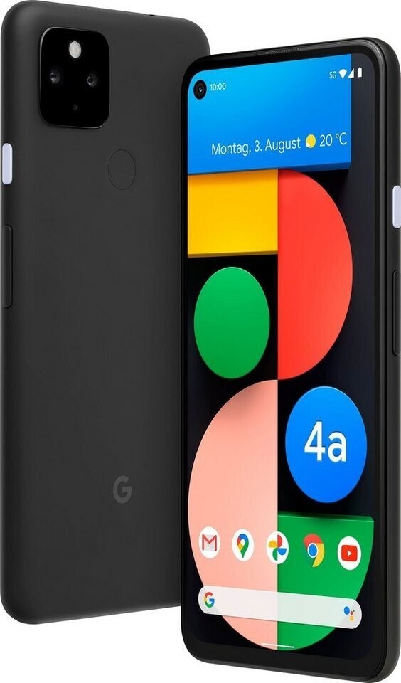 

Смартфон Google Pixel 4a 5G 6/128GB Just Black Dual SIM (EU версия)