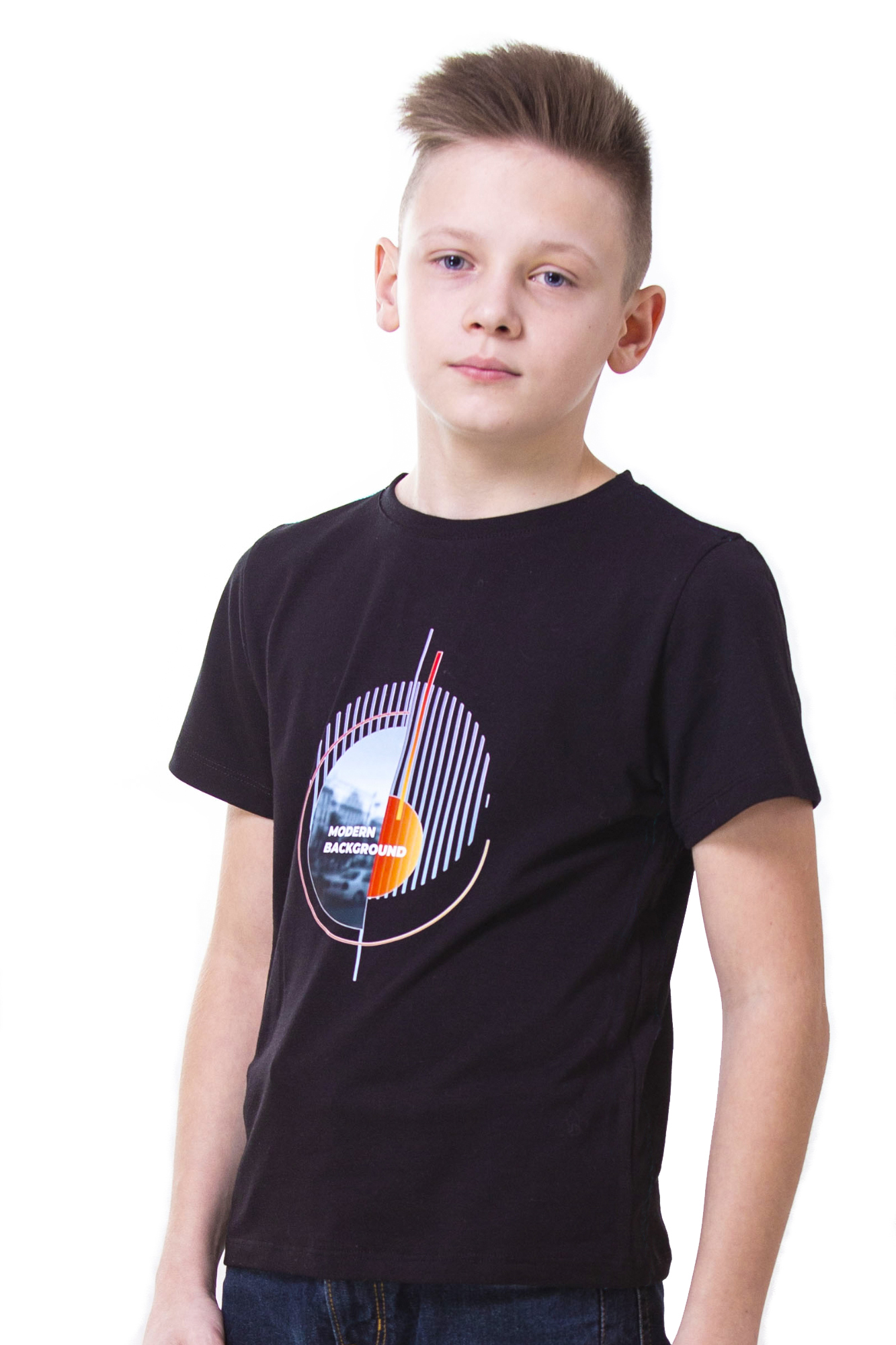 

Футболка для хлопчика KOSTA 0136-2 -152 Чорний, Футболка для хлопчика KOSTA 0136-2 146-152 Чорний