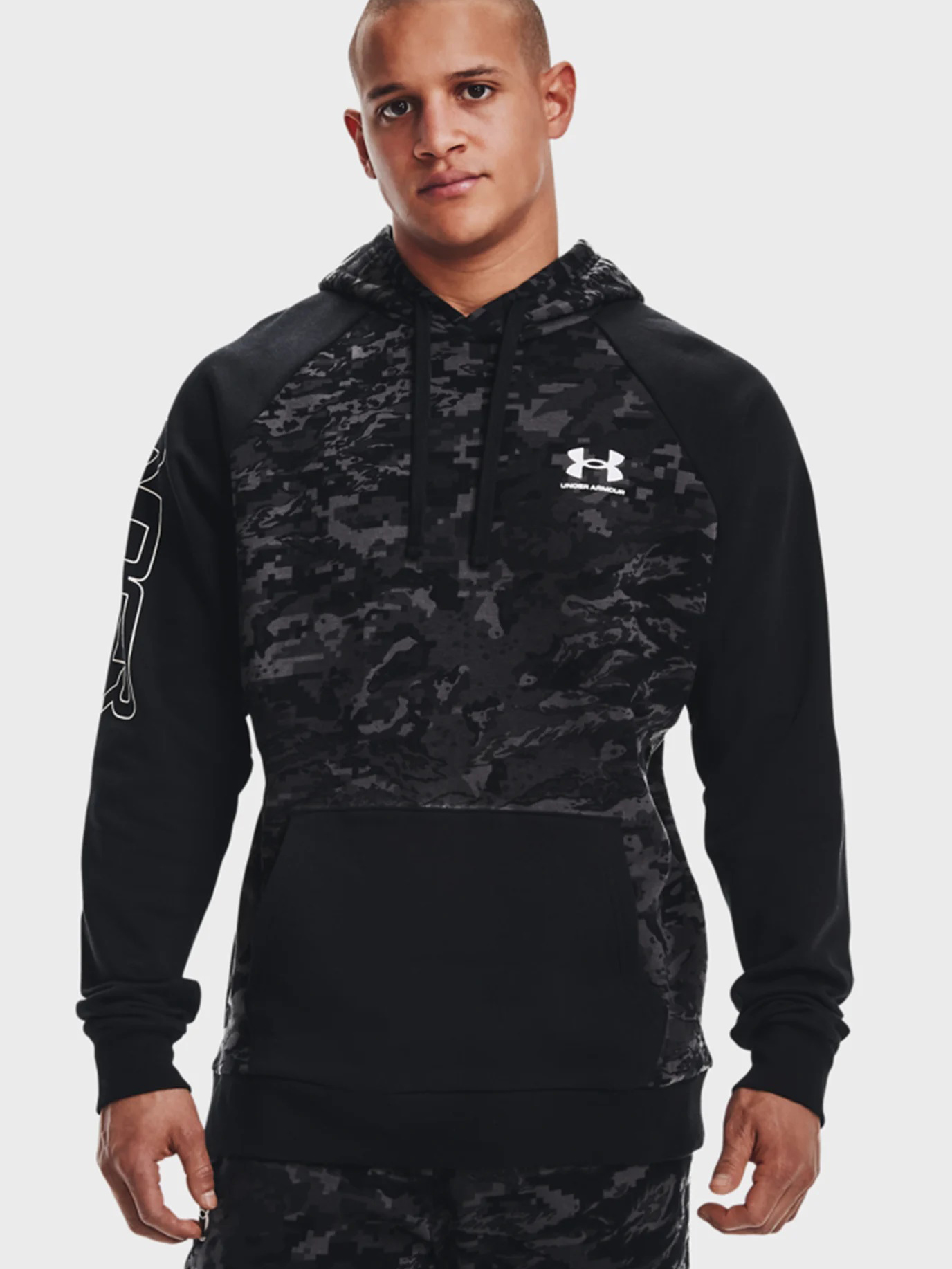 

Худи Under Armour Rival Flc Camo Script Hd 1366308-001 XXL