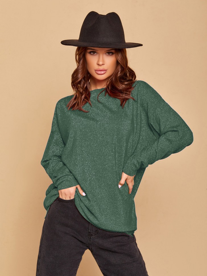 

Джемпер ISSA PLUS WN20-174 3XL Зеленый