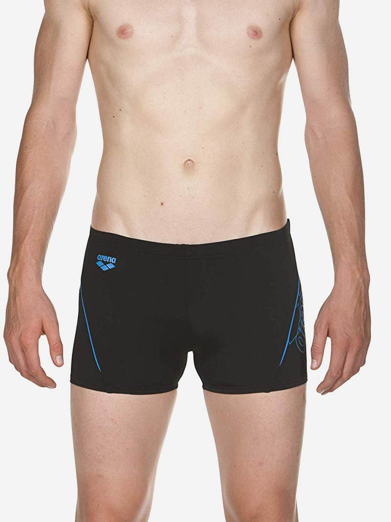 

Плавки Arena M Bayron Short 001774-581 XS Black/Pix Blue