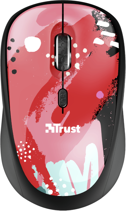 

Мышь Trust Yvi Wireless Black-Red (TR24440)