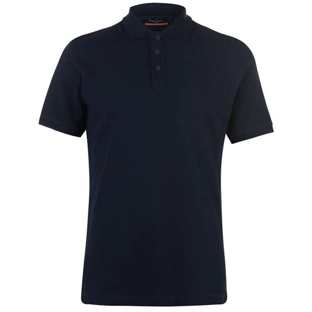 

Поло Pierre Cardin Plain Polo Shirt Mens  Темно-Синий 54045422, Поло Pierre Cardin Plain Polo Shirt Mens 3XL Темно-Синий 54045422