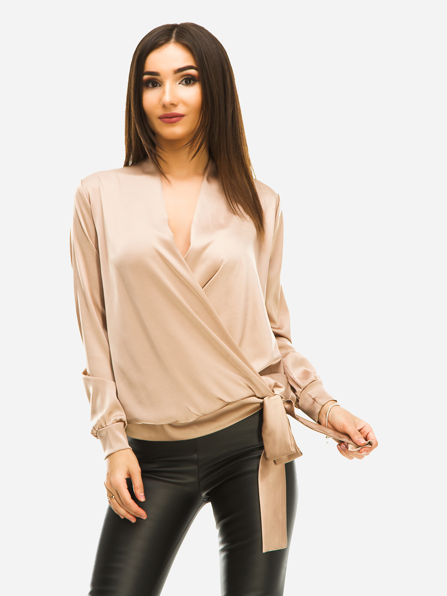 

Блузка Marini 023 - Бежевая, Блузка Marini 023 46-48 Бежевая