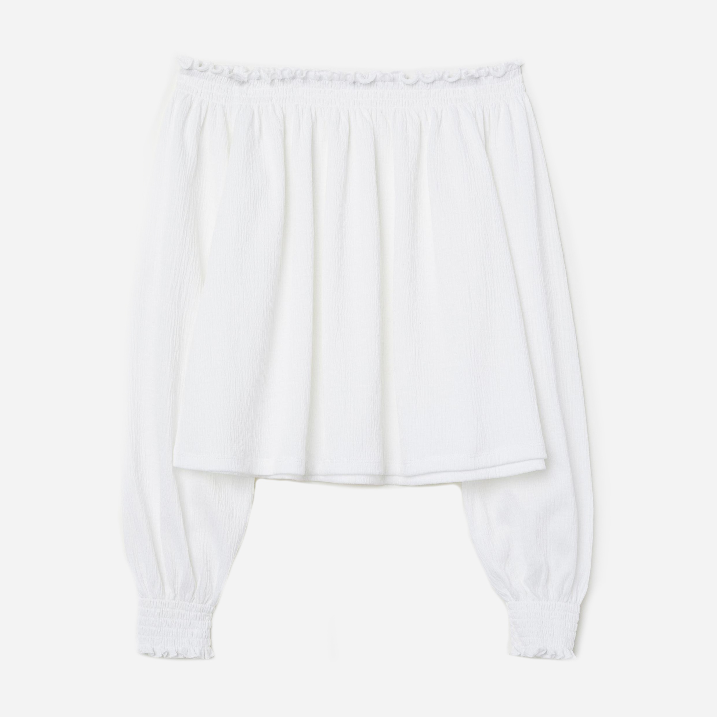 

Блузка H& 3hm06110130  Белая, Блузка H&M 3hm06110130 M Белая