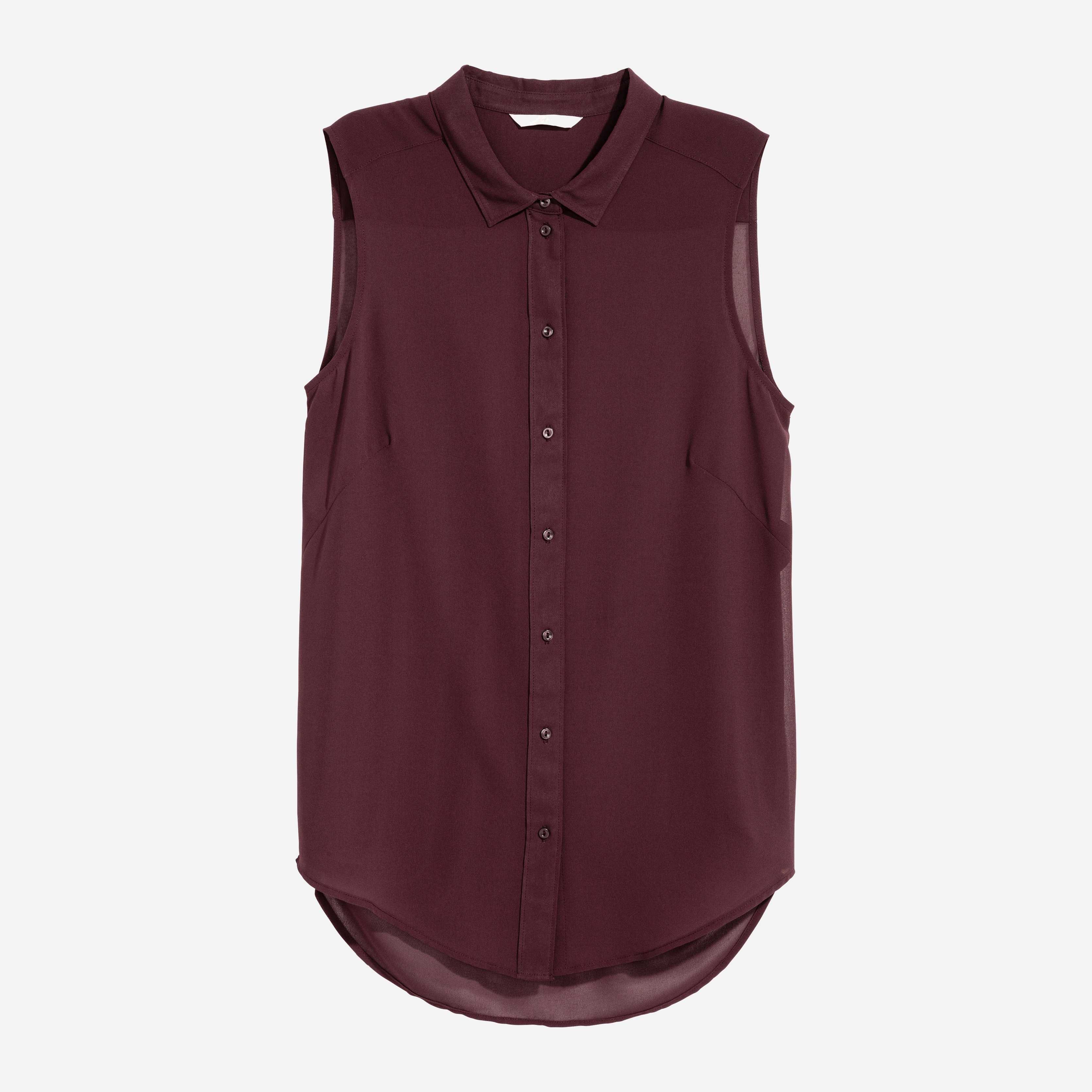 

Блузка H&M 3hm06110102  Бордовая, Блузка H&M 3hm06110102 42 Бордовая
