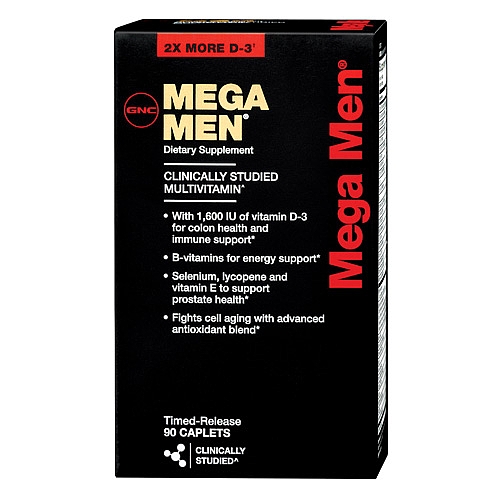

Витамины GNS Mega Men 90 таблеток (4384302540)