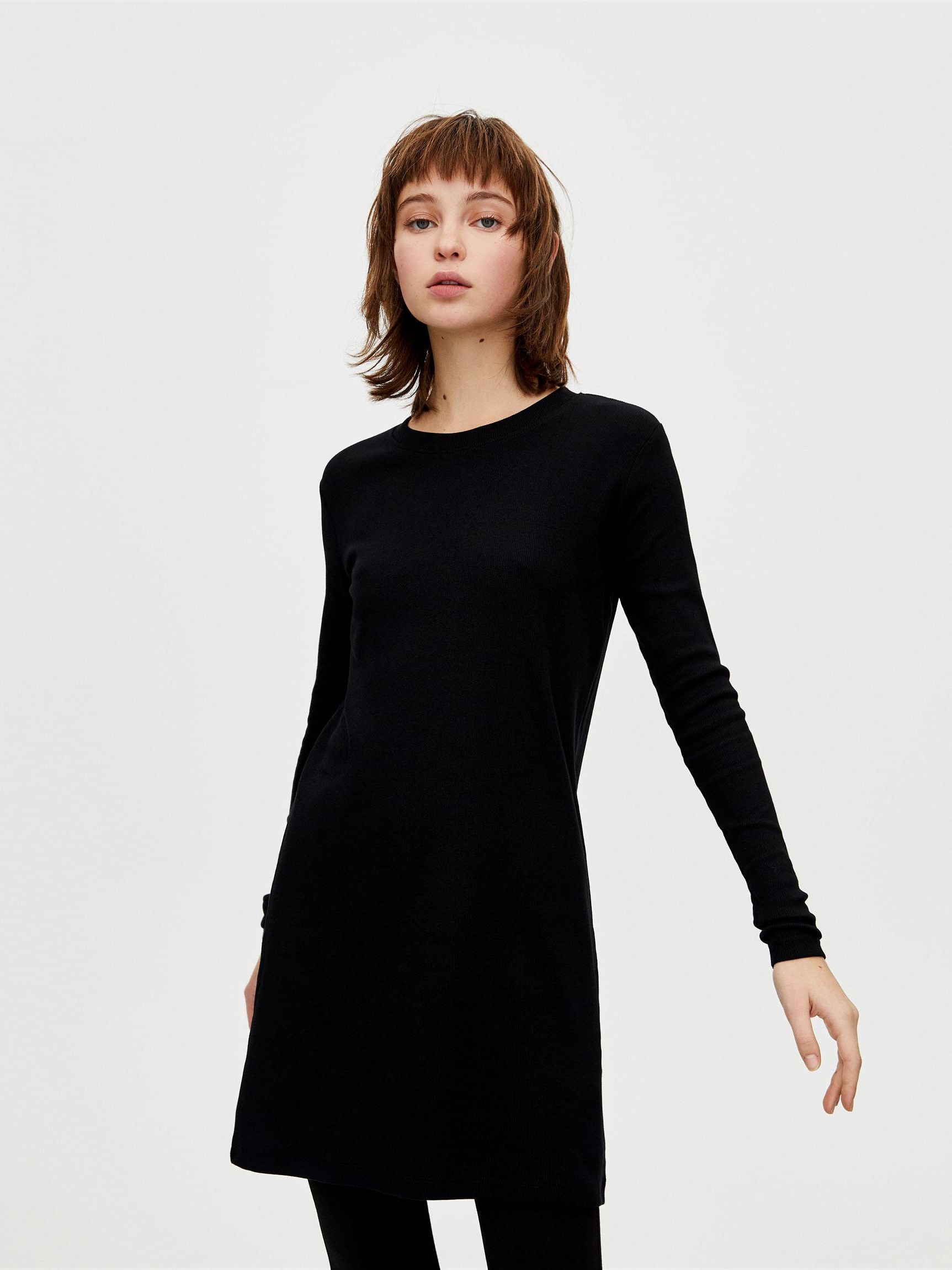 

Платье Pull & Bear XAZ221448TTJP  Черное, Платье Pull & Bear XAZ221448TTJP L Черное