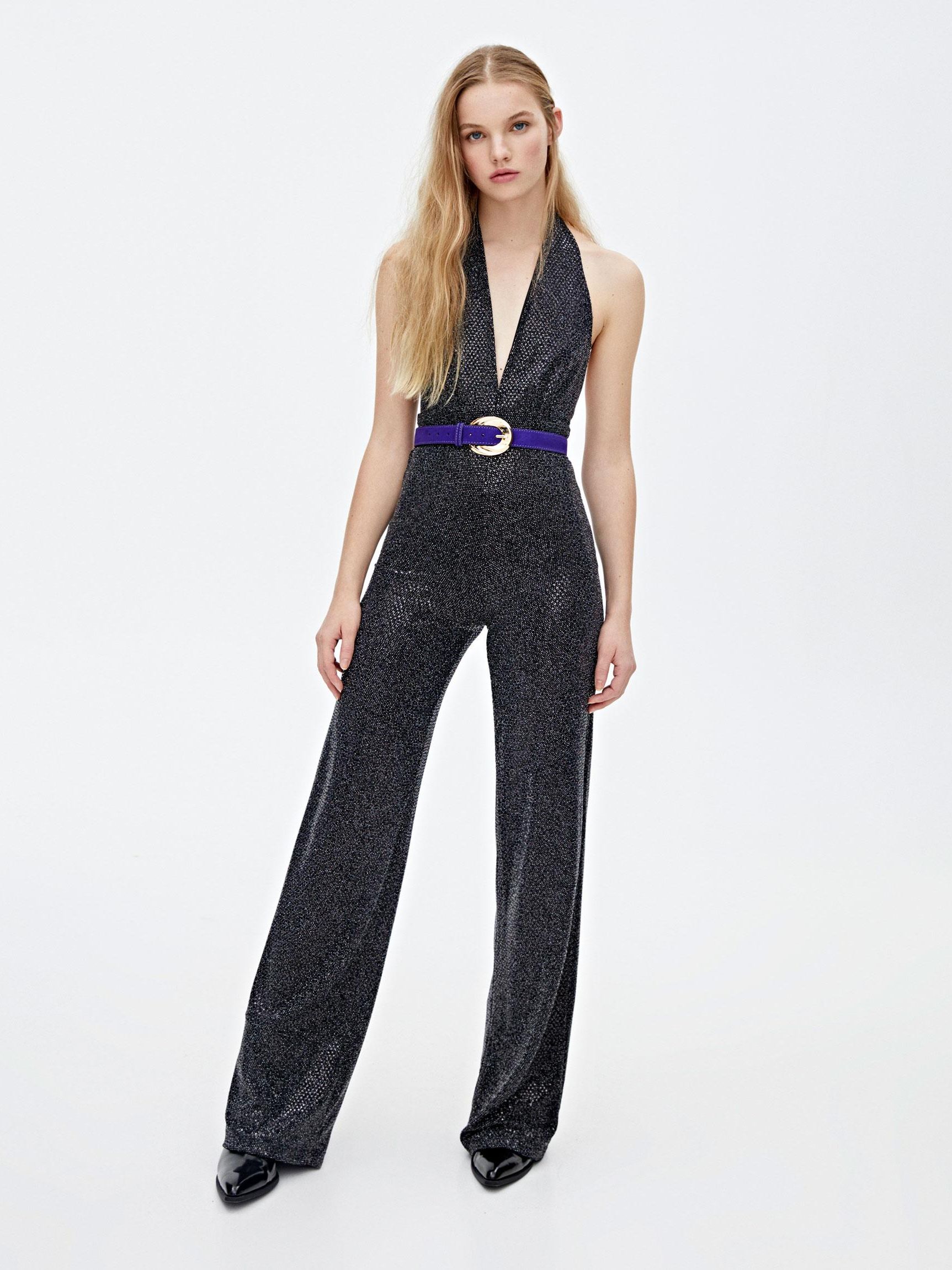

Комбинезон Pull & Bear XAZ260104TNAL  Черный с серебристым, Комбинезон Pull & Bear XAZ260104TNAL M Черный с серебристым