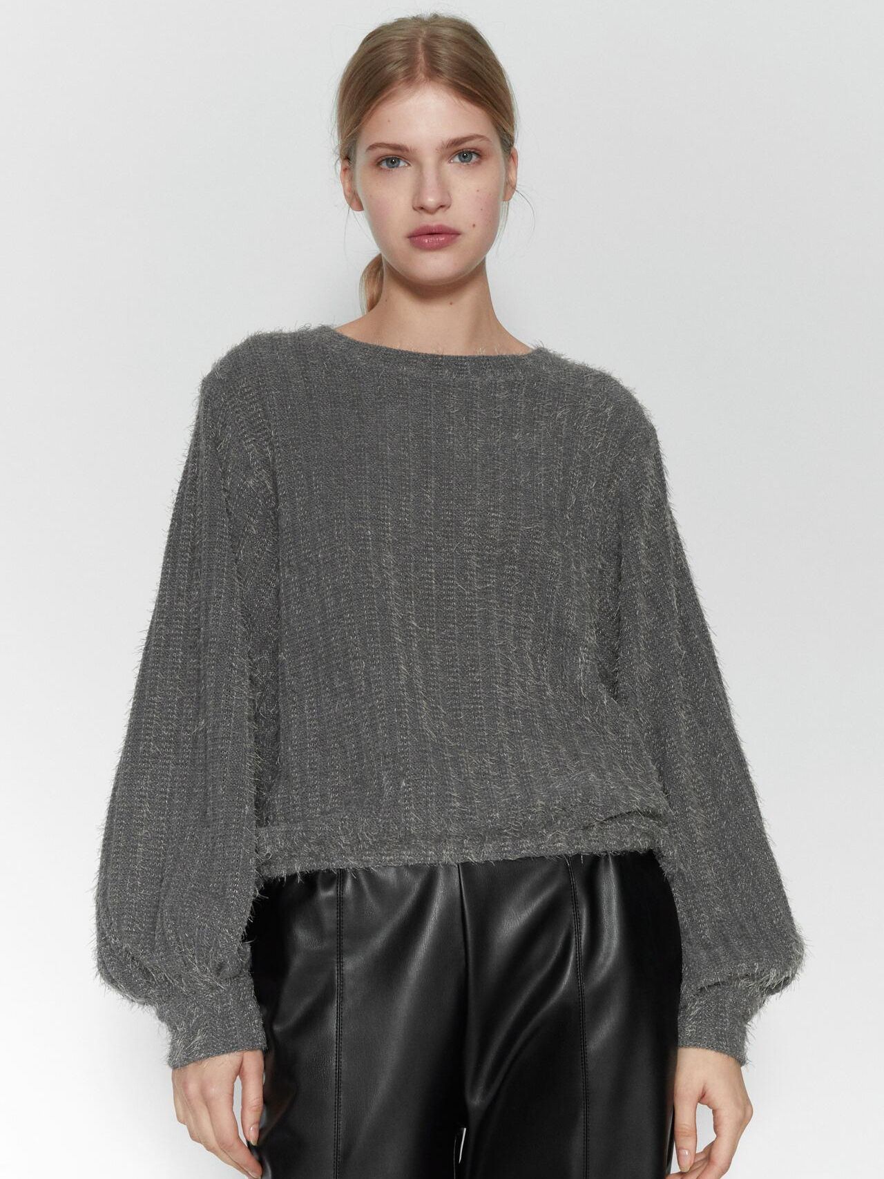 

Джемпер Zara XAZ266160KXPV  Серый, Джемпер Zara XAZ266160KXPV M Серый