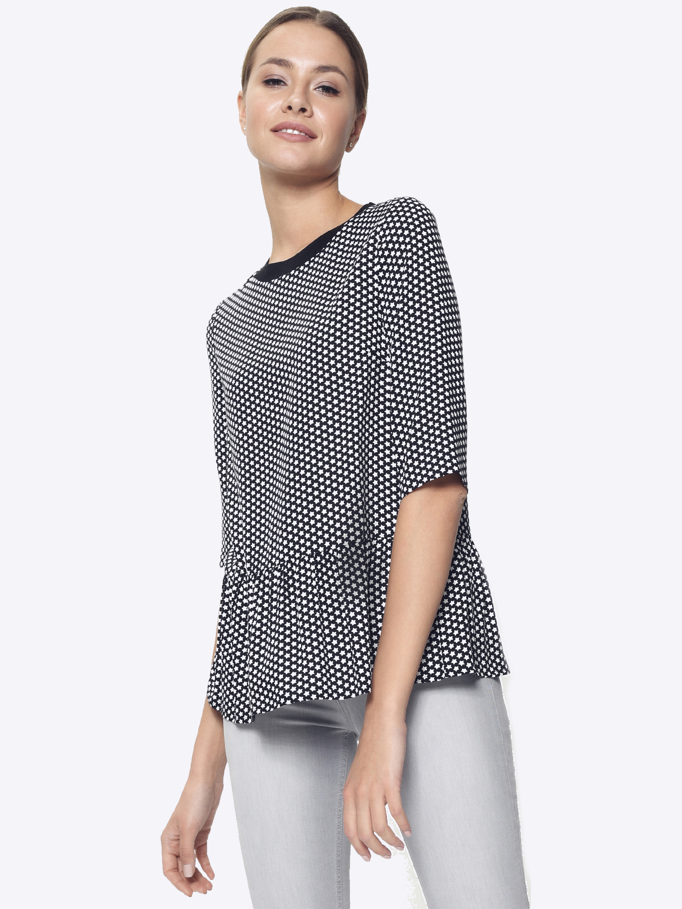 

Блузка Conte Lbl 883 ХS/S (170-84-90) Black Mini Star