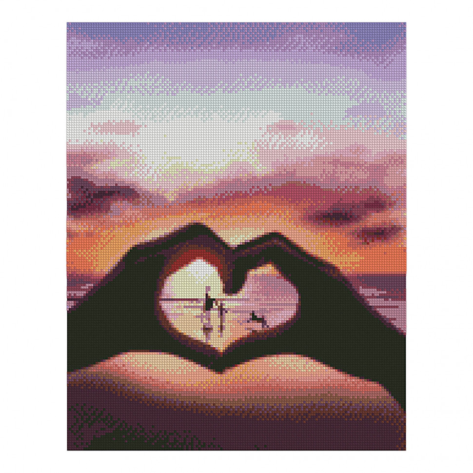 

Алмазная мозаика. Strateg FA40711 "Семейная мечта" 40х50 см