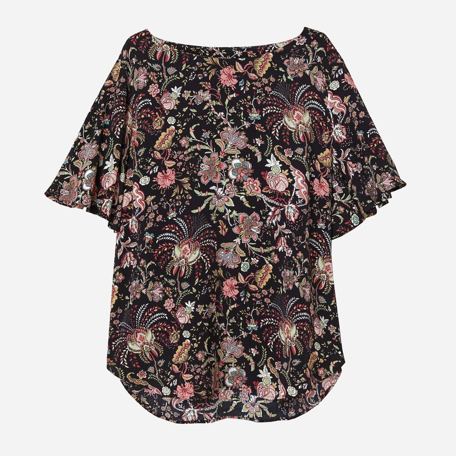 

Блузка H&M 6223147RP21  Черная, Блузка H&M 6223147RP21 38 Черная