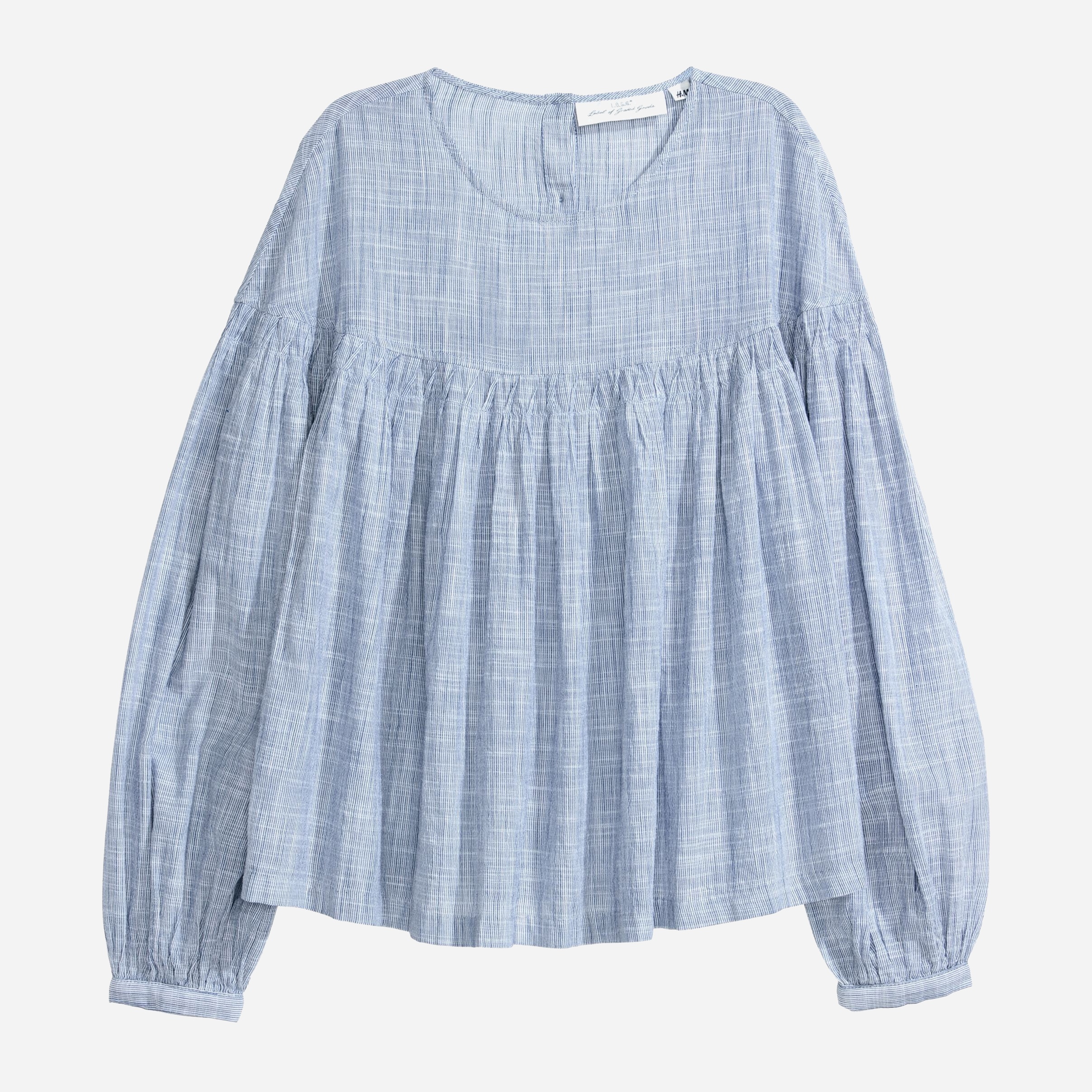 

Блузка H&M 0566374-7 36 Голубая