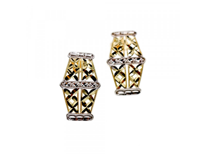 

Золотые серьги Ажур Sky Jewelry 003529
